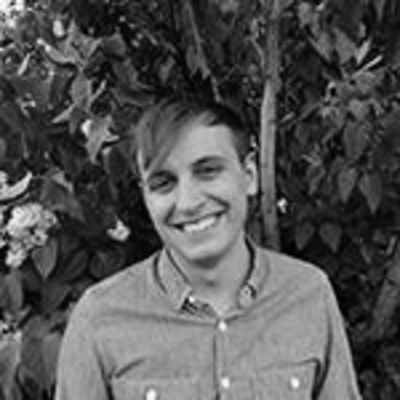Black and white headshot of Alec Osthoff