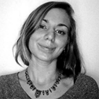 Black and white headshot of Cady Vishniac