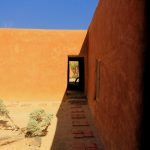 Photo of pueblo-style entryway