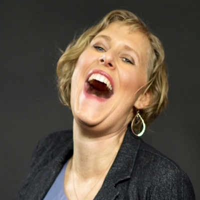 Tresha Faye Haefner laughing