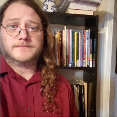 William Harris in red shirt