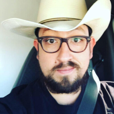 Jeremy Mata Kinter with hat on